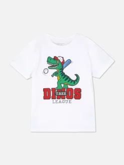 Sale Kurzärmeliges Grafik-T-Shirt Kinder Tops Und T-Shirts