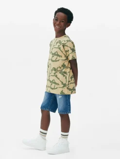 Clearance Kurzärmeliges Grafik-T-Shirt Kinder Tops Und T-Shirts