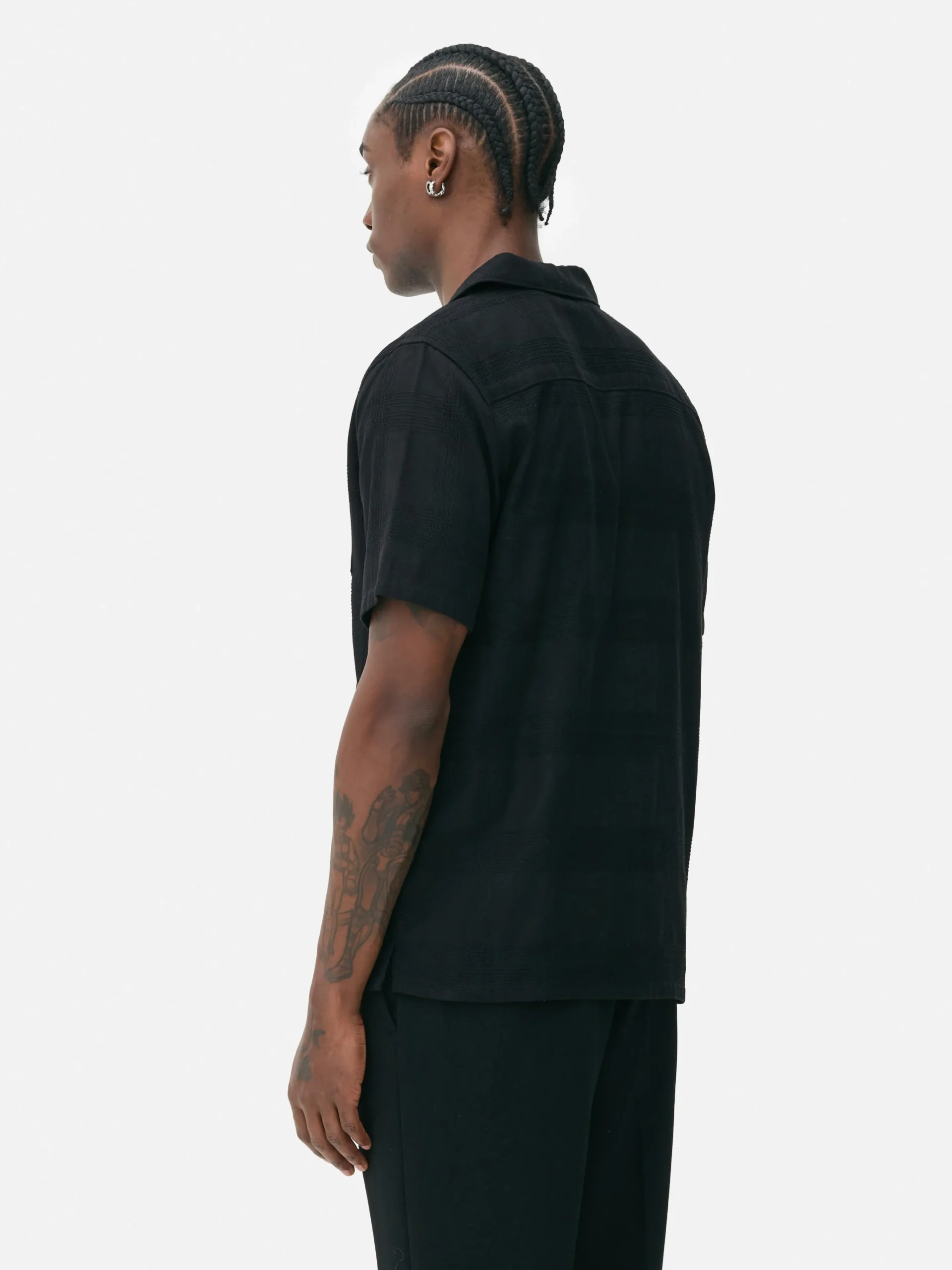 New Kurzärmeliges Hemd Mit Knopfleiste Herren Hemden