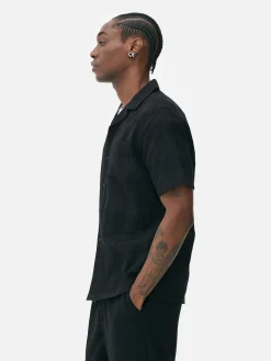 New Kurzärmeliges Hemd Mit Knopfleiste Herren Hemden