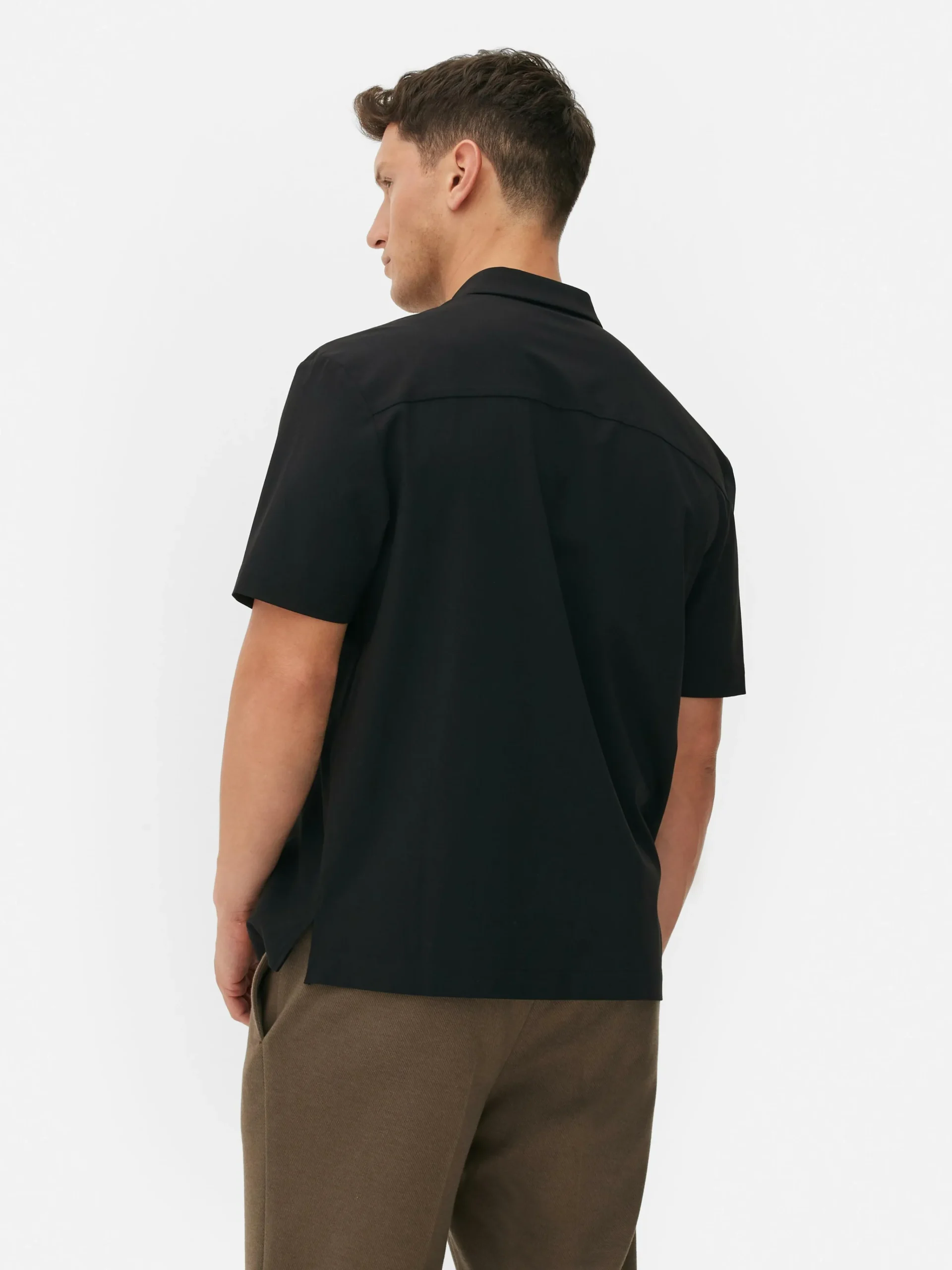 Hot Kurzärmeliges „Kem“ Hemd Mit Geradem Schnitt Herren Hemden