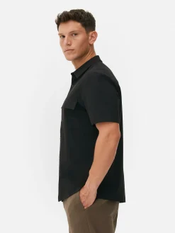 Hot Kurzärmeliges „Kem“ Hemd Mit Geradem Schnitt Herren Hemden