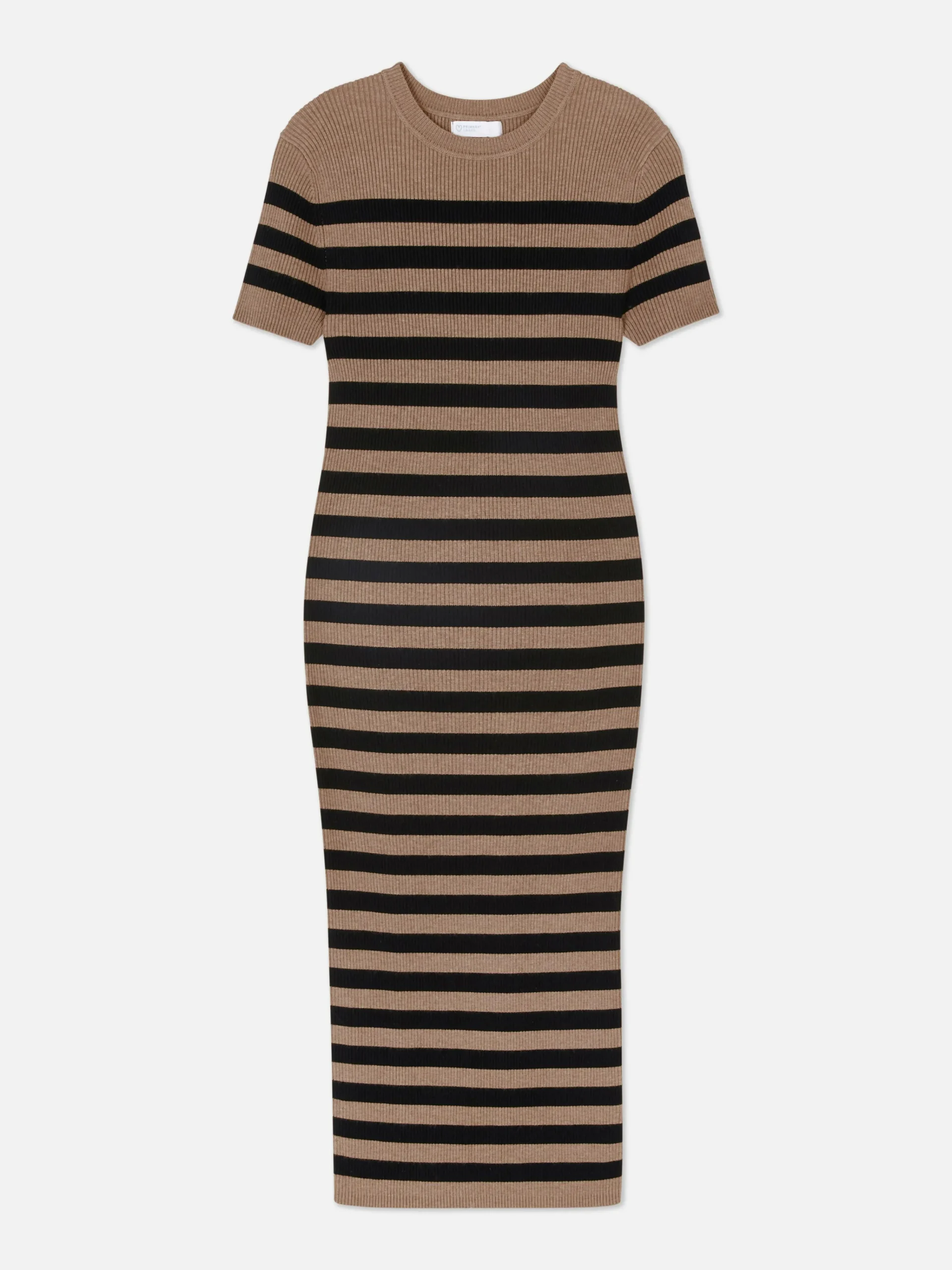 New Kurzärmeliges Midi-Pulloverkleid Damen Kleider