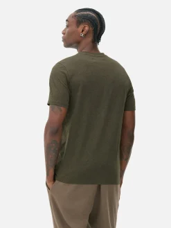 Outlet Kurzärmeliges Slim-Fit-T-Shirt Herren Tops Und T-Shirts