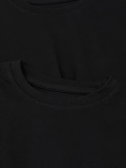 Hot Kurzärmeliges T-Shirt, 2er-Pack Kinder Tops Und T-Shirts