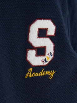 Discount Kurzärmeliges T-Shirt Im College-Stil Kinder Tops Und T-Shirts