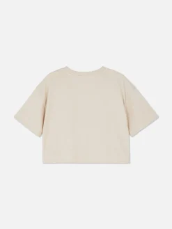 New Kurzärmeliges T-Shirt Mit Rundhalsausschnitt Kinder Tops Und T-Shirts