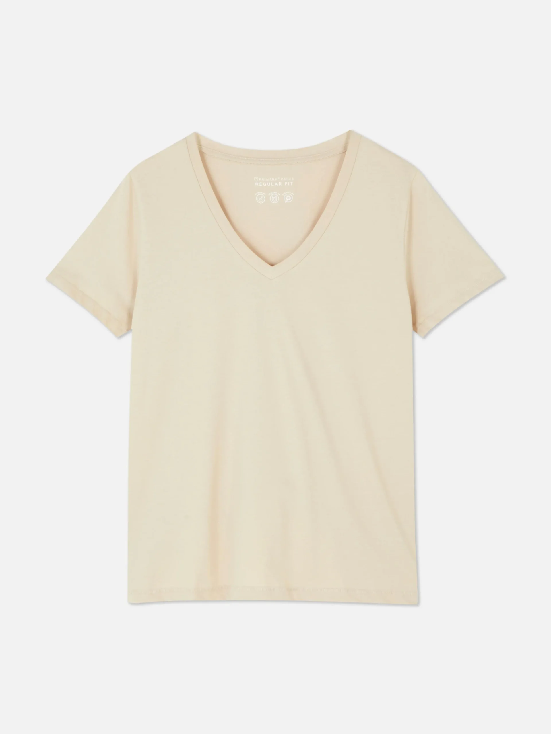 Sale Kurzärmeliges T-Shirt Mit V-Ausschnitt Damen Tops Und T-Shirts