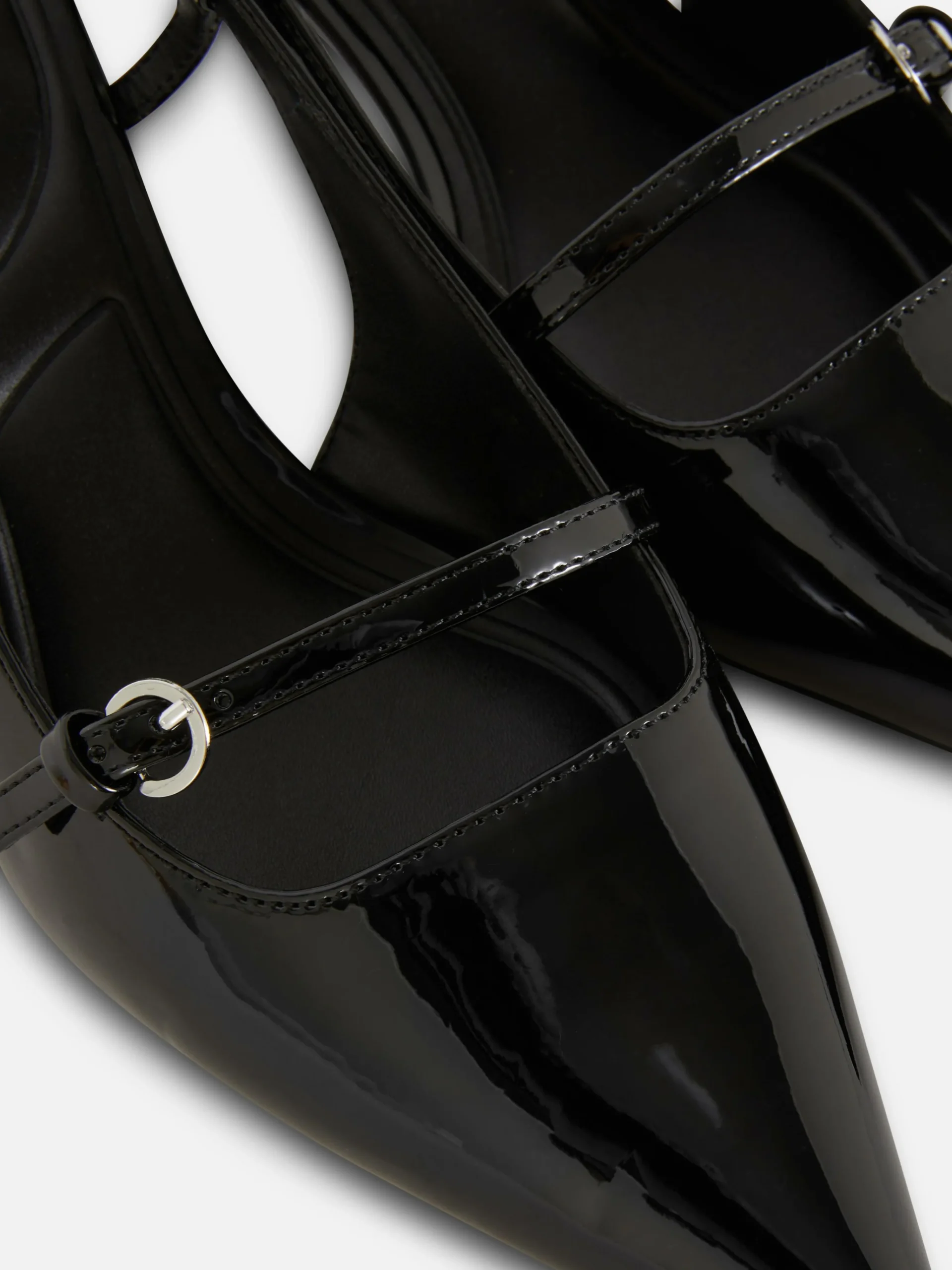 Lackleder-Heels Mit Schnalle Damen Gothic-Kleidung|Heels