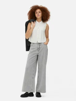 Discount Landhausbluse Mit Leiterstruktur Damen Blusen