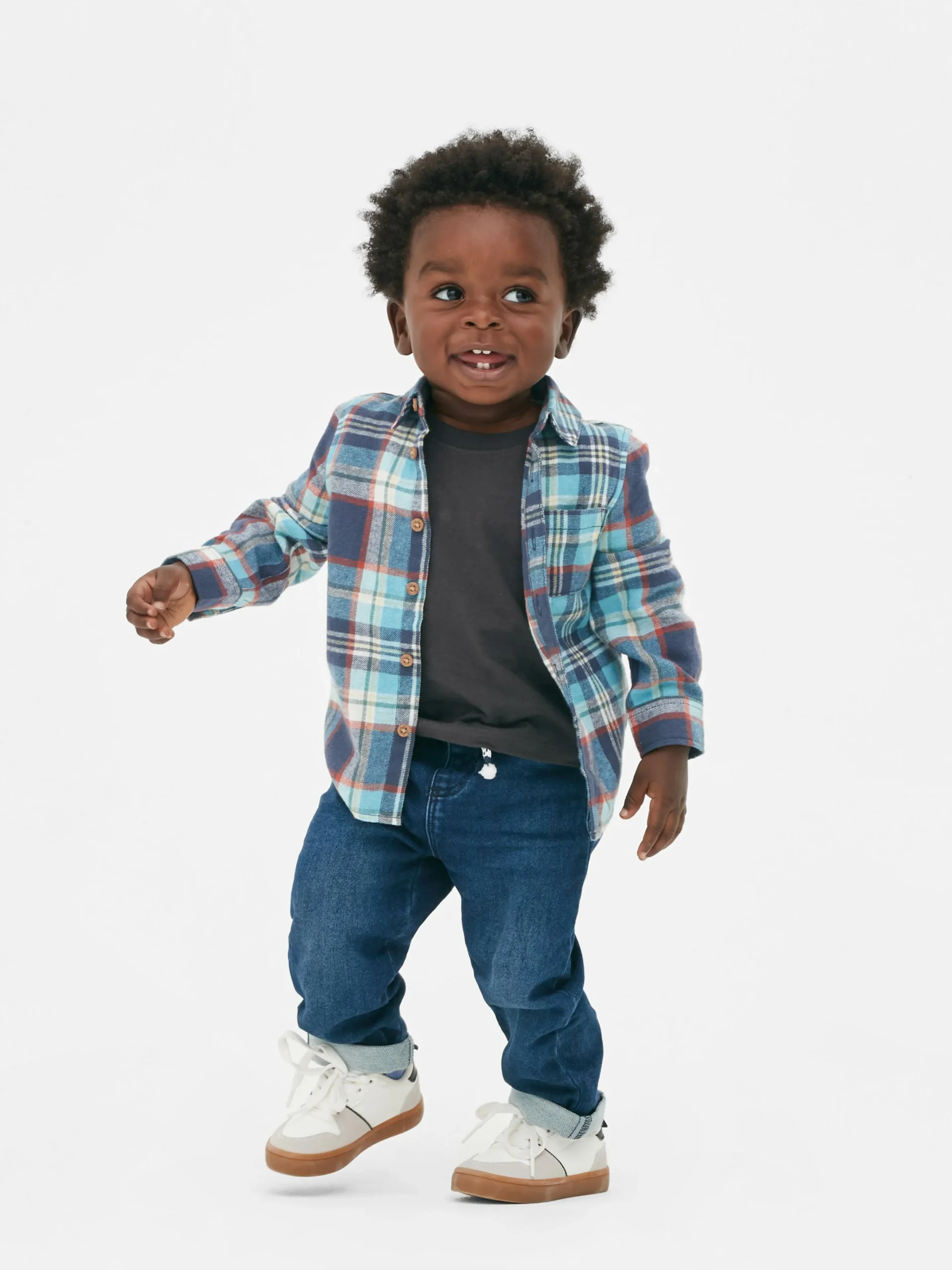 Discount Langarmhemd Mit Karomuster Tops Und T-Shirts