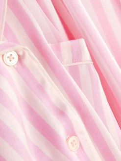 Best Langarm-Schlafanzug Aus Satin Damen Schlafanzüge