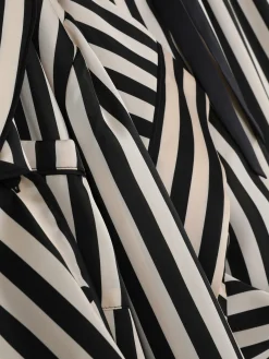 Outlet Langarm-Schlafanzug Aus Satin Damen Schlafanzüge