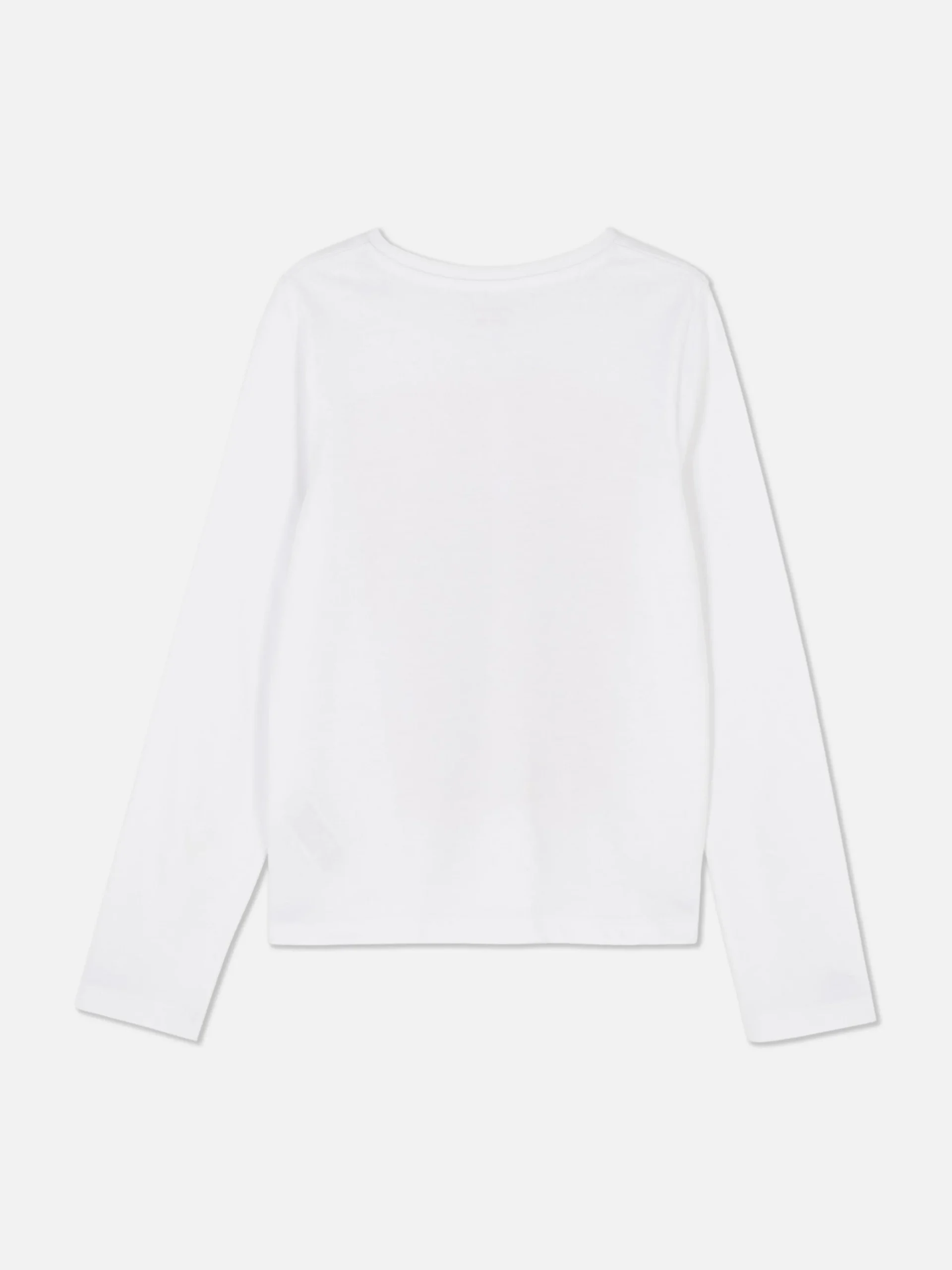 New Langarmshirt Mit Print Auf Der Brust Kinder Tops Und T-Shirts