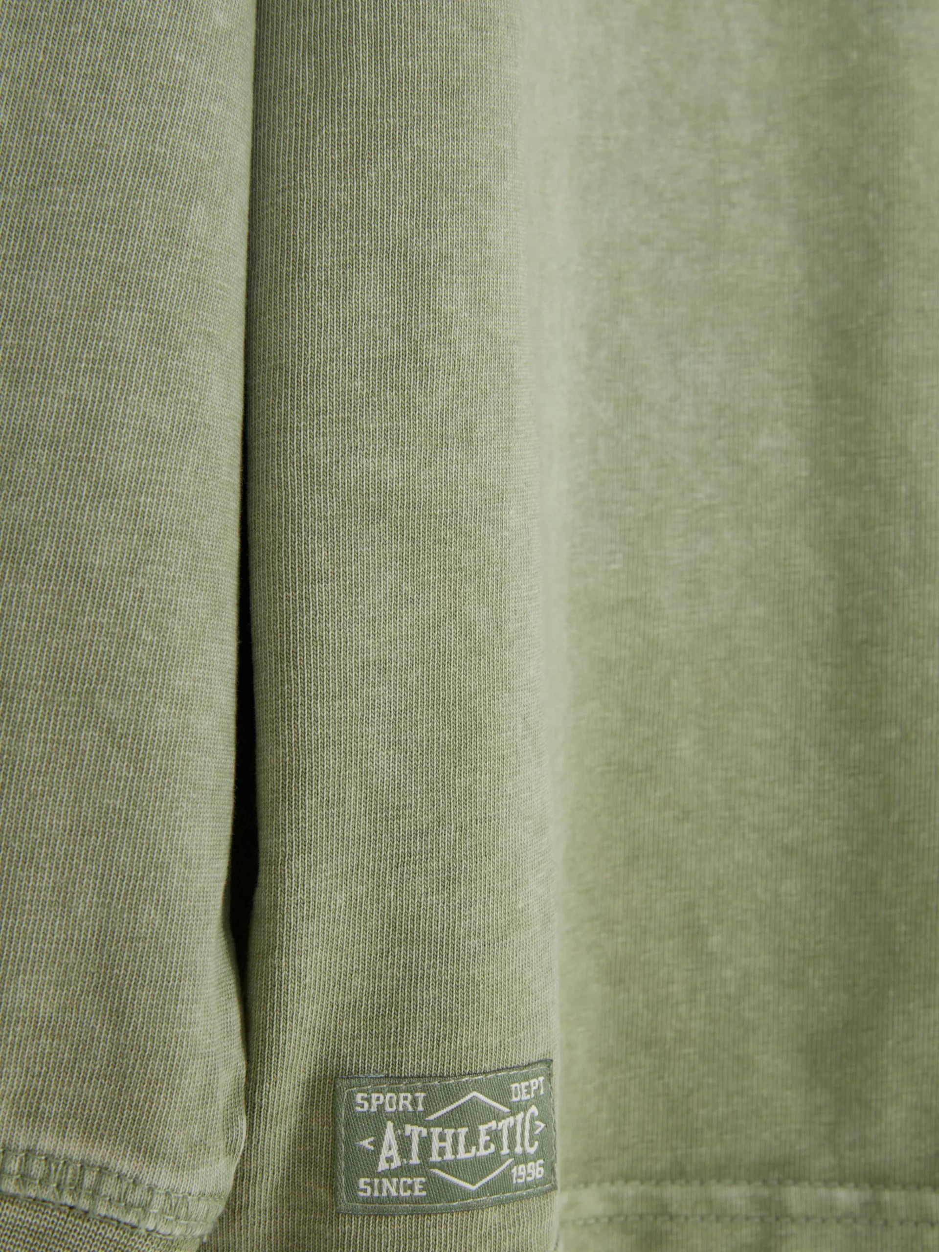 Online Langarm-T-Shirt Im Washed-Look Kinder Tops Und T-Shirts