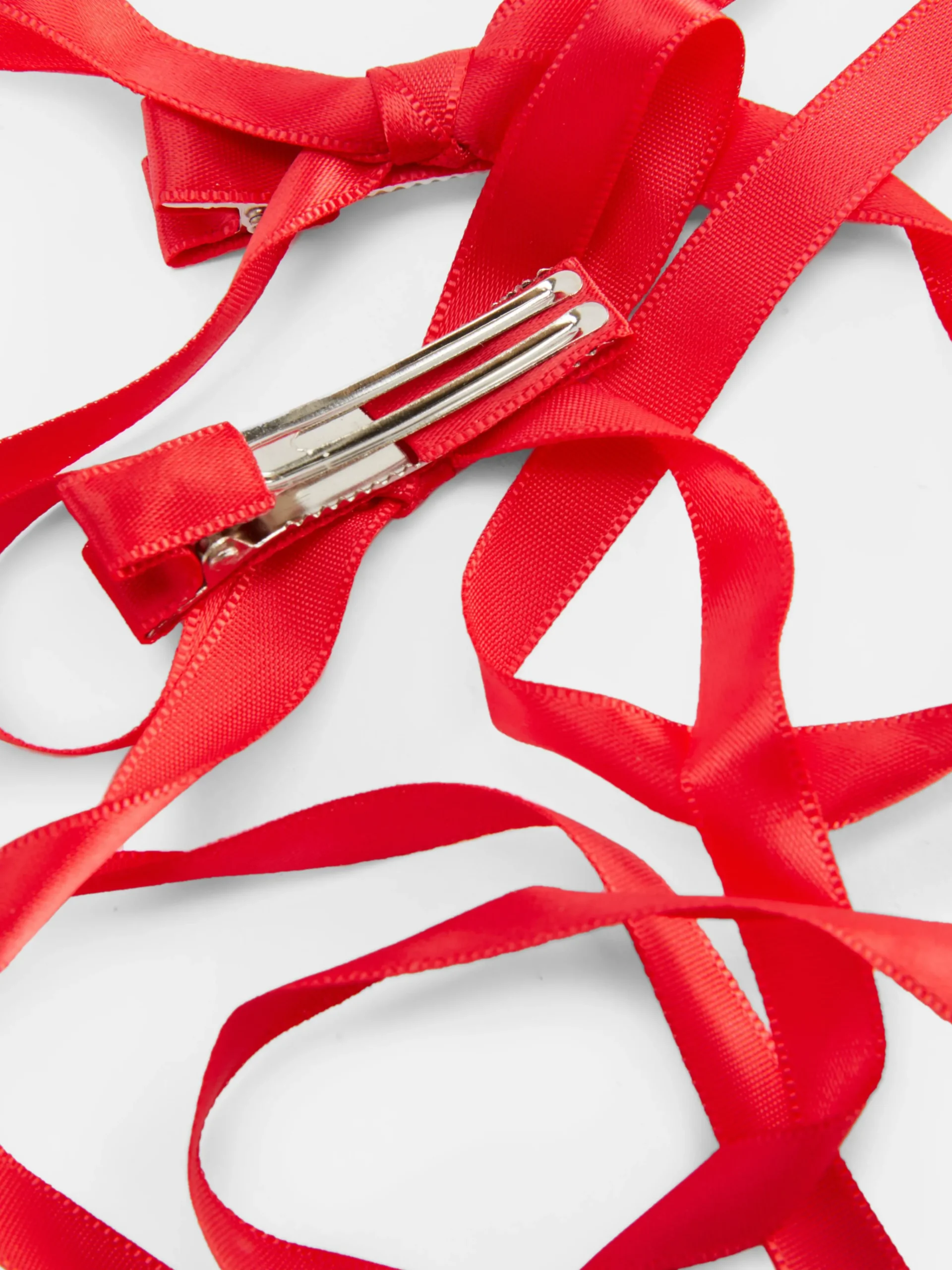 Lange Haarspangen Mit Schleife, 2er-Pack Damen Haarschmuck