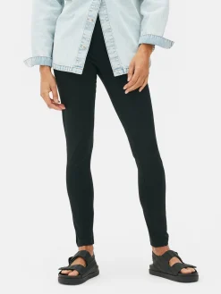 Hot Lange Jersey-Leggings Damen Hosen Und Leggings