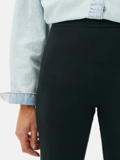 Hot Lange Jersey-Leggings Damen Hosen Und Leggings