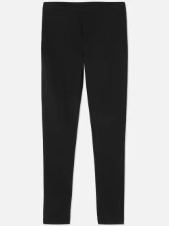 Hot Lange Jersey-Leggings Damen Hosen Und Leggings