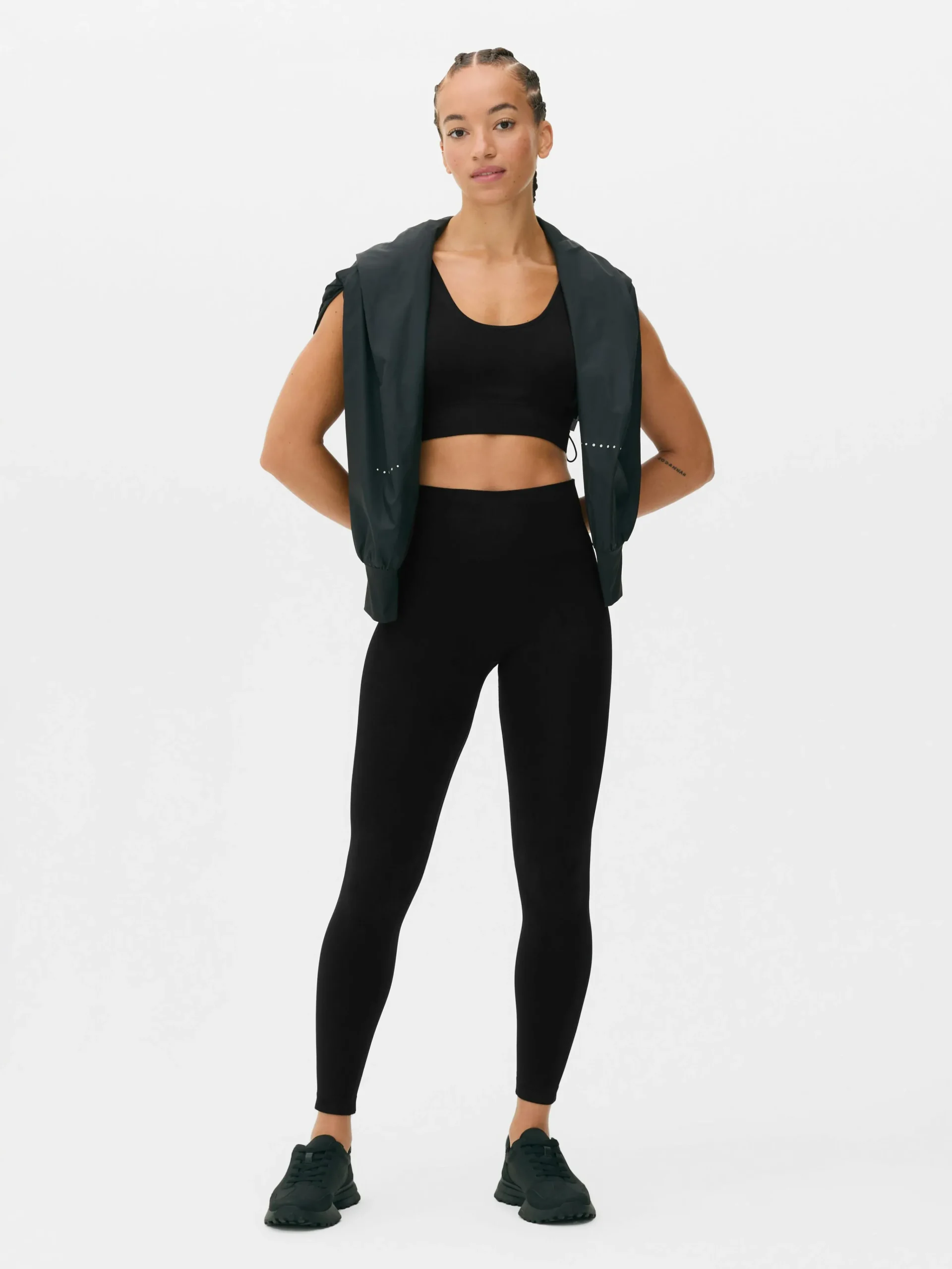 Lange, Nahtlose Performance-Leggings Damen Fitnesskleidung Und Activewear