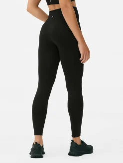Lange, Nahtlose Performance-Leggings Damen Fitnesskleidung Und Activewear
