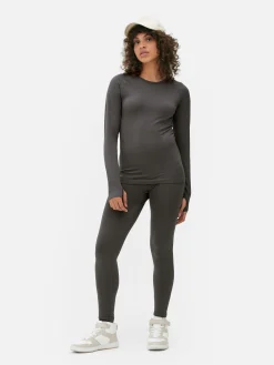 Outlet Lange, Nahtlose Performance-Leggings Damen Fitnesskleidung Und Activewear