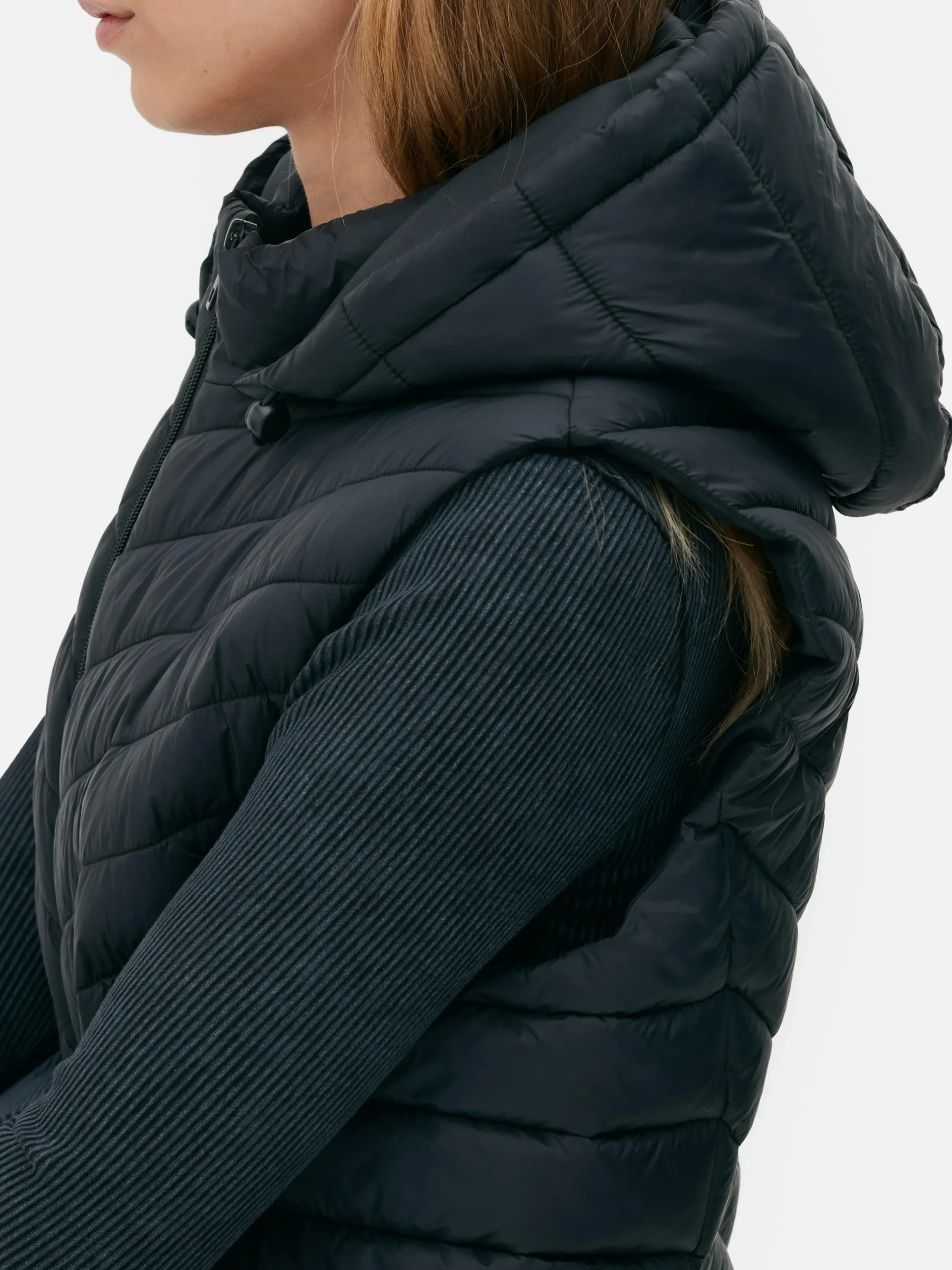 Sale Lange Steppweste Damen Jacken Und Mäntel