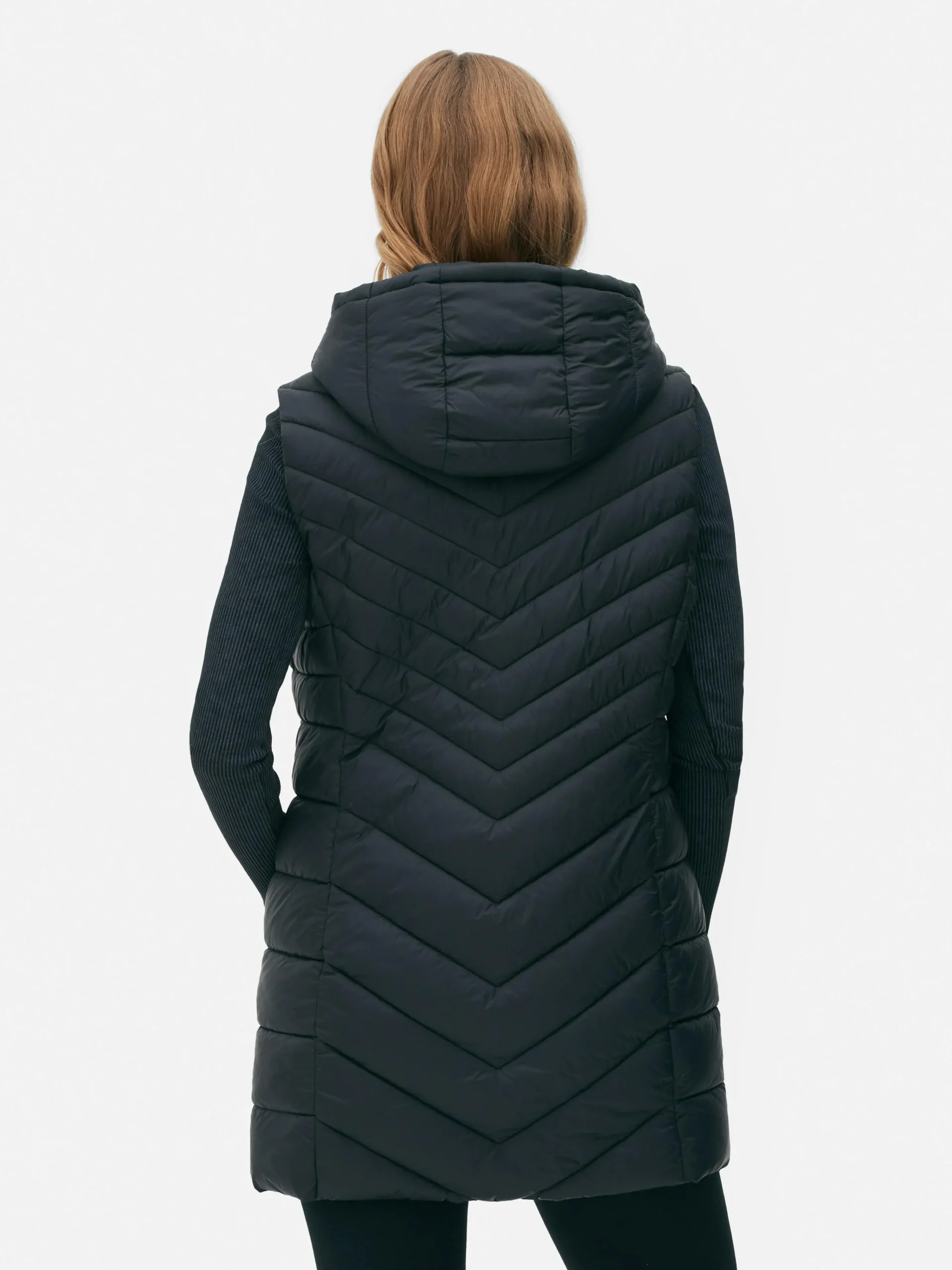 Sale Lange Steppweste Damen Jacken Und Mäntel