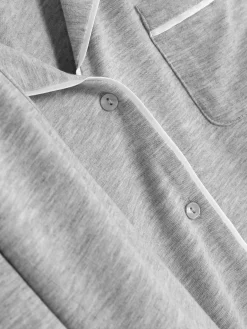 Best Langer Boyfriend-Schlafanzug Damen Schlafanzüge