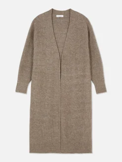 New Langer, Gerippter Cardigan Damen Pullover Und Cardigans