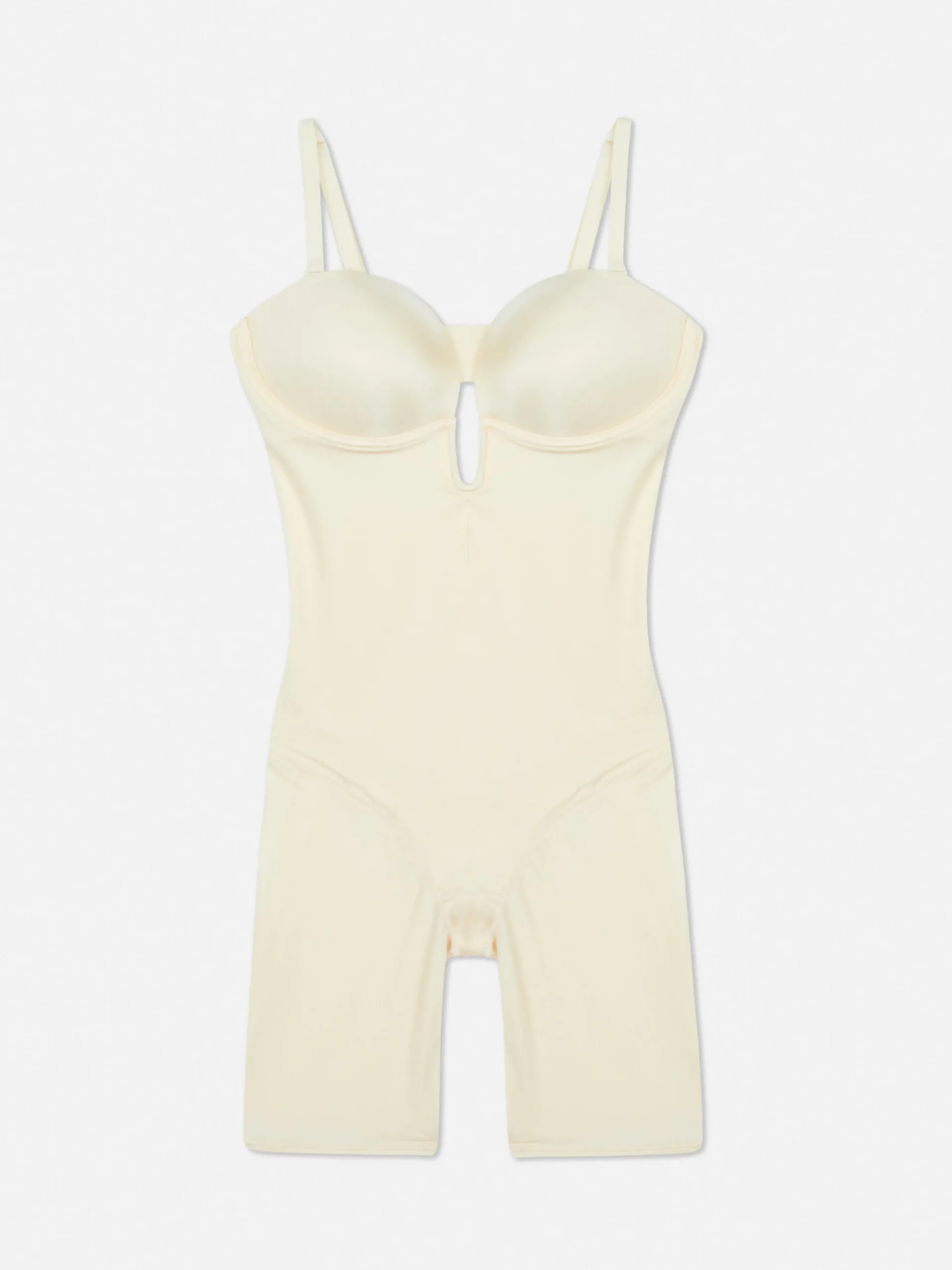 Discount Langer Shapewear-Body Mit Tiefem Dekolleté Damen Shapewear