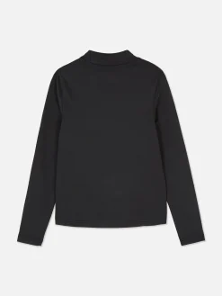 Langes Baselayer-Top Kinder Tops Und T-Shirts|Activewear