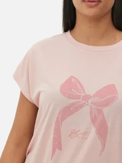 Sale Langes T-Shirt Mit Rundhalsausschnitt Damen Tops Und T-Shirts