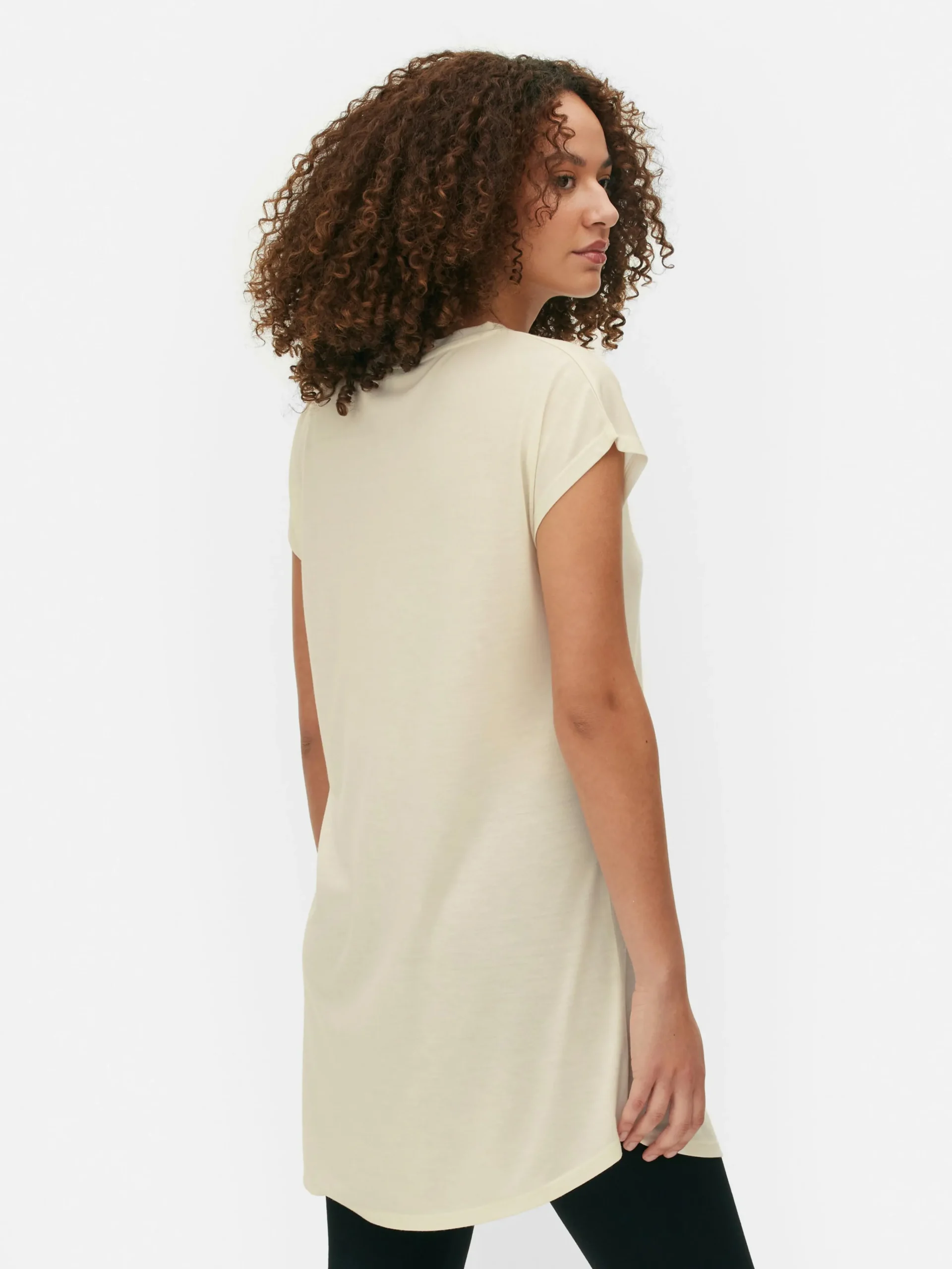 New Langes T-Shirt Mit Rundhalsausschnitt Damen Tops Und T-Shirts