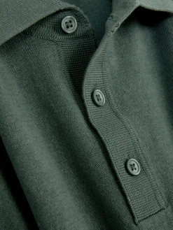 Clearance Langärmeliger Polopullover Herren Pullover Und Cardigans