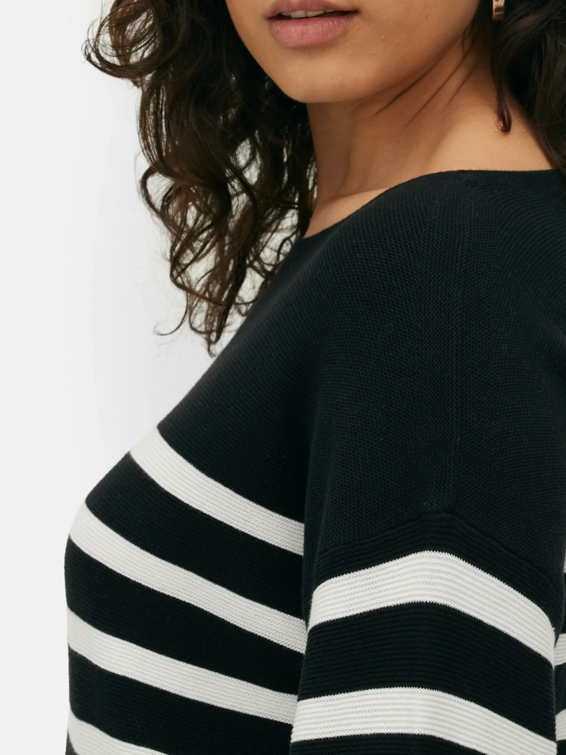 Online Langärmeliger Pullover Mit U-Boot-Ausschnitt Damen Pullover Und Cardigans