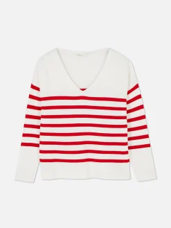 Best Langärmeliger Pullover Mit U-Boot-Ausschnitt Damen Pullover Und Cardigans