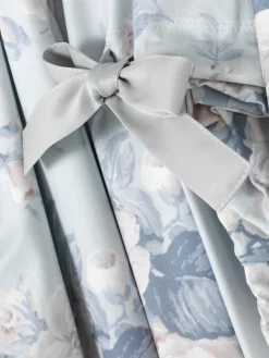 Hot Langärmeliger Schlafanzug Mit Schleifen-Detail Damen Schlafanzüge