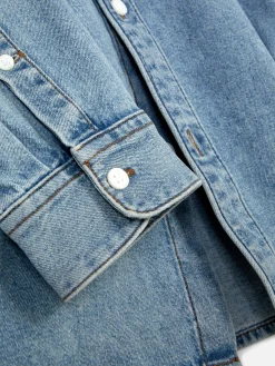 New Langärmeliges Hemd Aus Baumwoll-Twill Herren Hemden