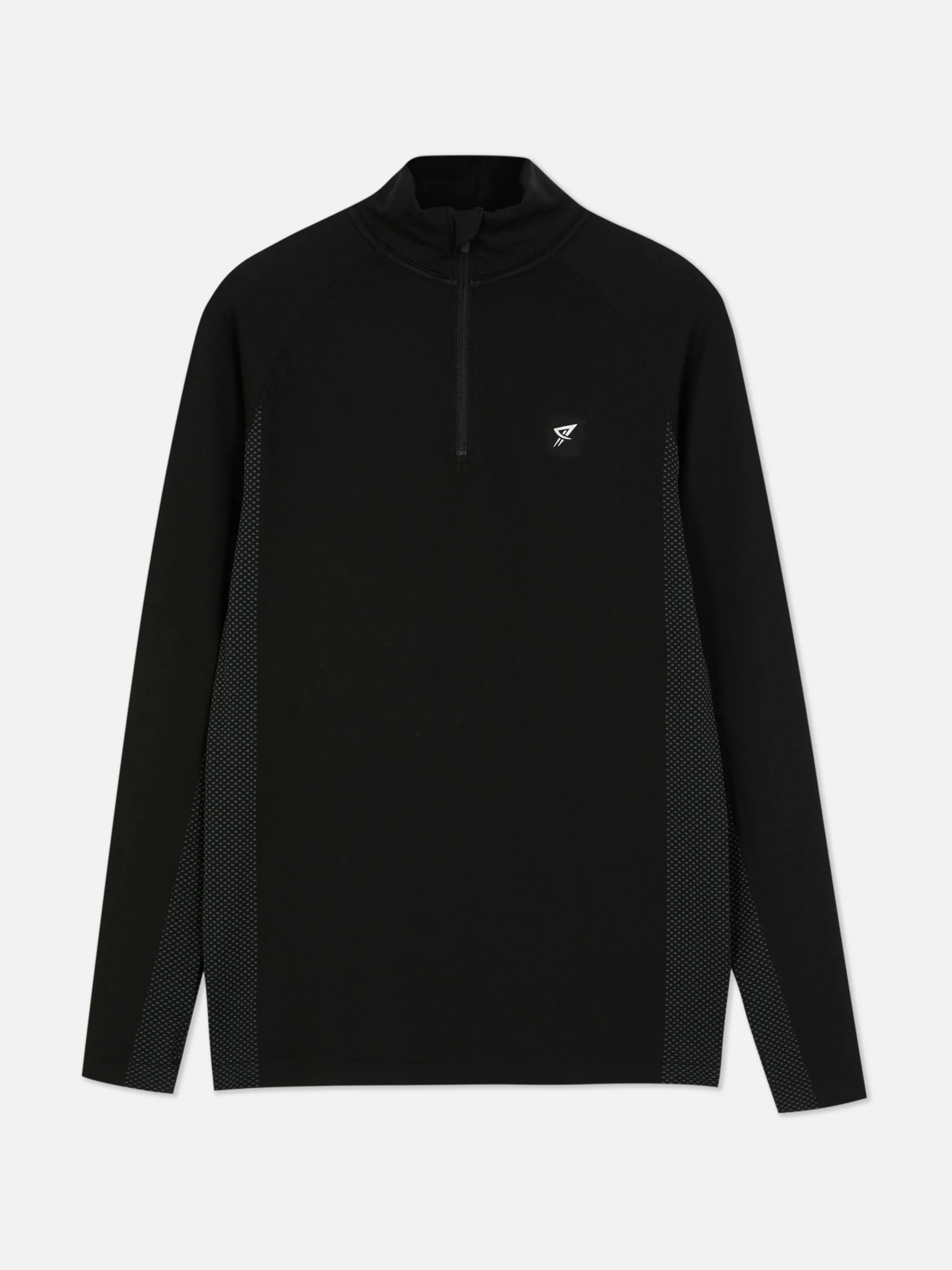 Hot Langärmeliges Sport-Top Mit Viertelreißverschluss Herren Sportbekleidung|Tops Und T-Shirts