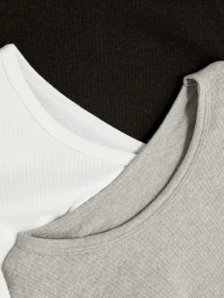 Sale Langärmeliges Thermo-Oberteil, 3er-Pack Kinder Unterwäsche