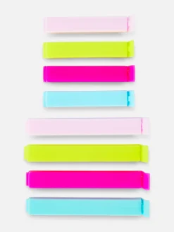 Hot Lebensmittelclips, 8er-Pack Geschirr