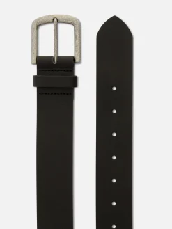 Hot Ledergürtel Mit Eckiger Schnalle Herren Gürtel