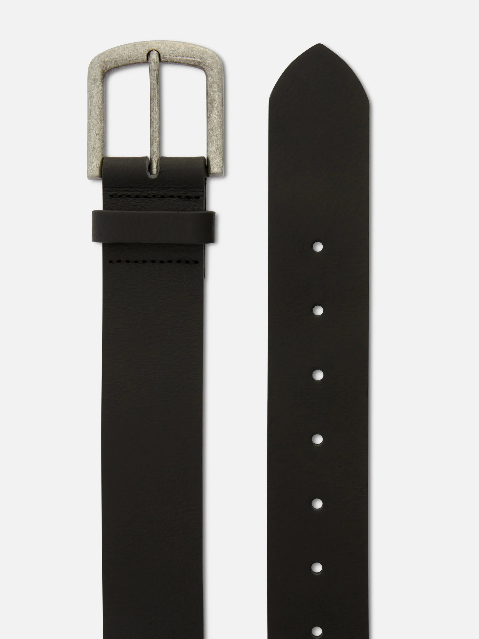 Hot Ledergürtel Mit Eckiger Schnalle Herren Gürtel