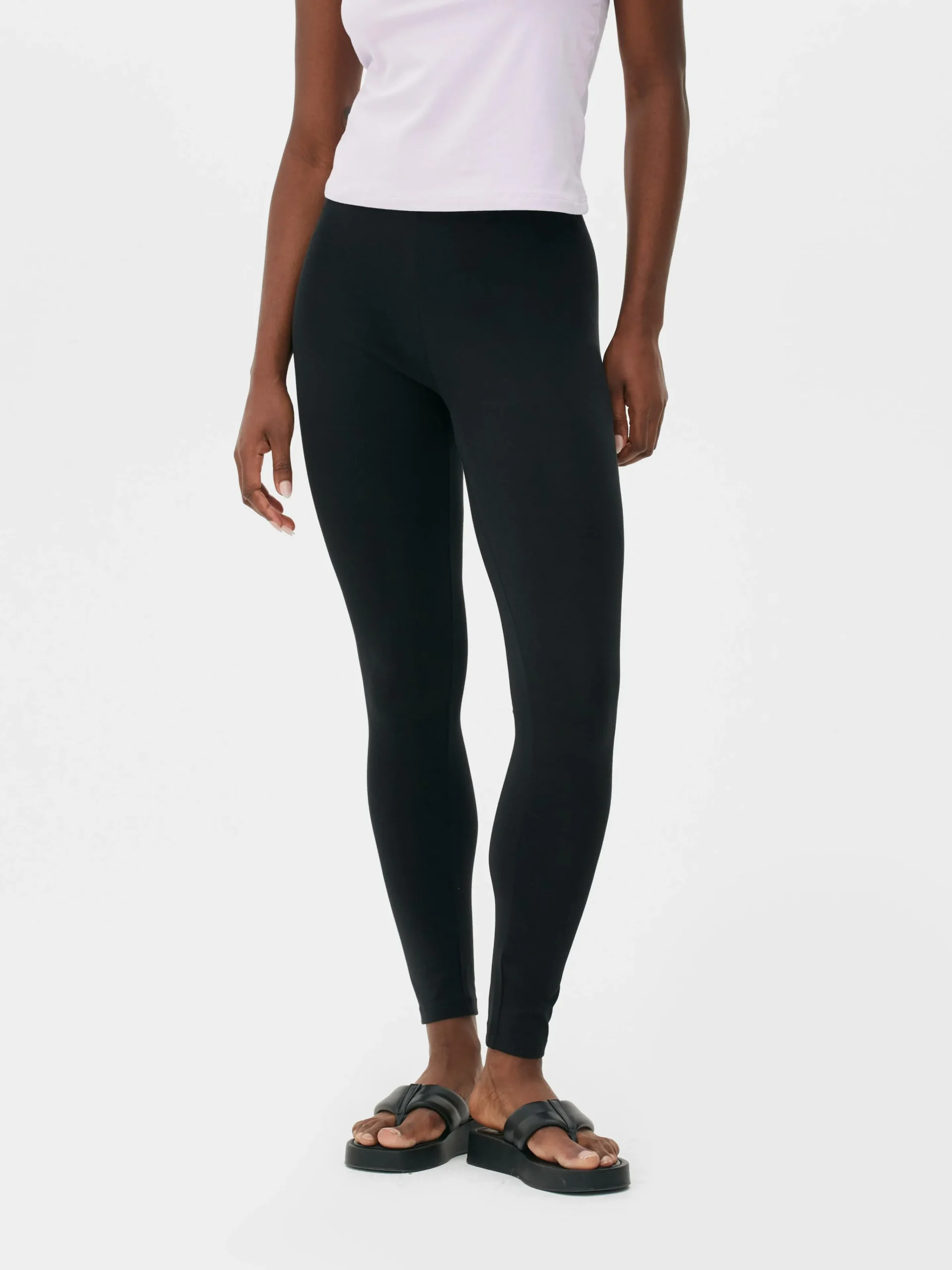 Leggings Aus Baumwolle Damen Hosen Und Leggings