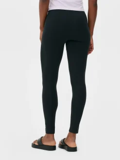 Leggings Aus Baumwolle Damen Hosen Und Leggings