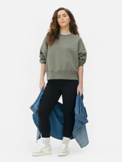 Leggings Aus Baumwolle Damen Hosen Und Leggings