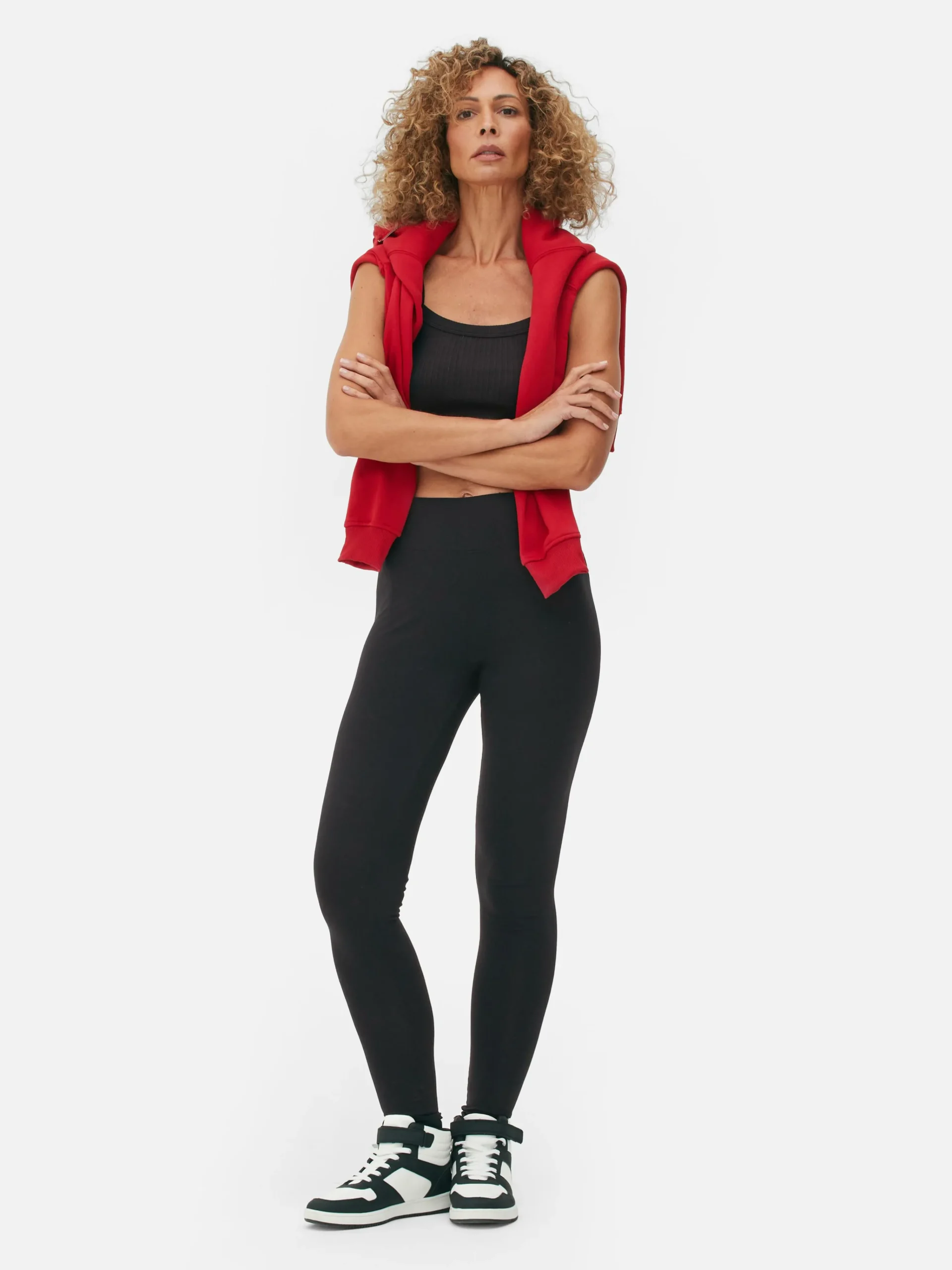 Best Leggings Mit Hohem Bund Damen Hosen Und Leggings