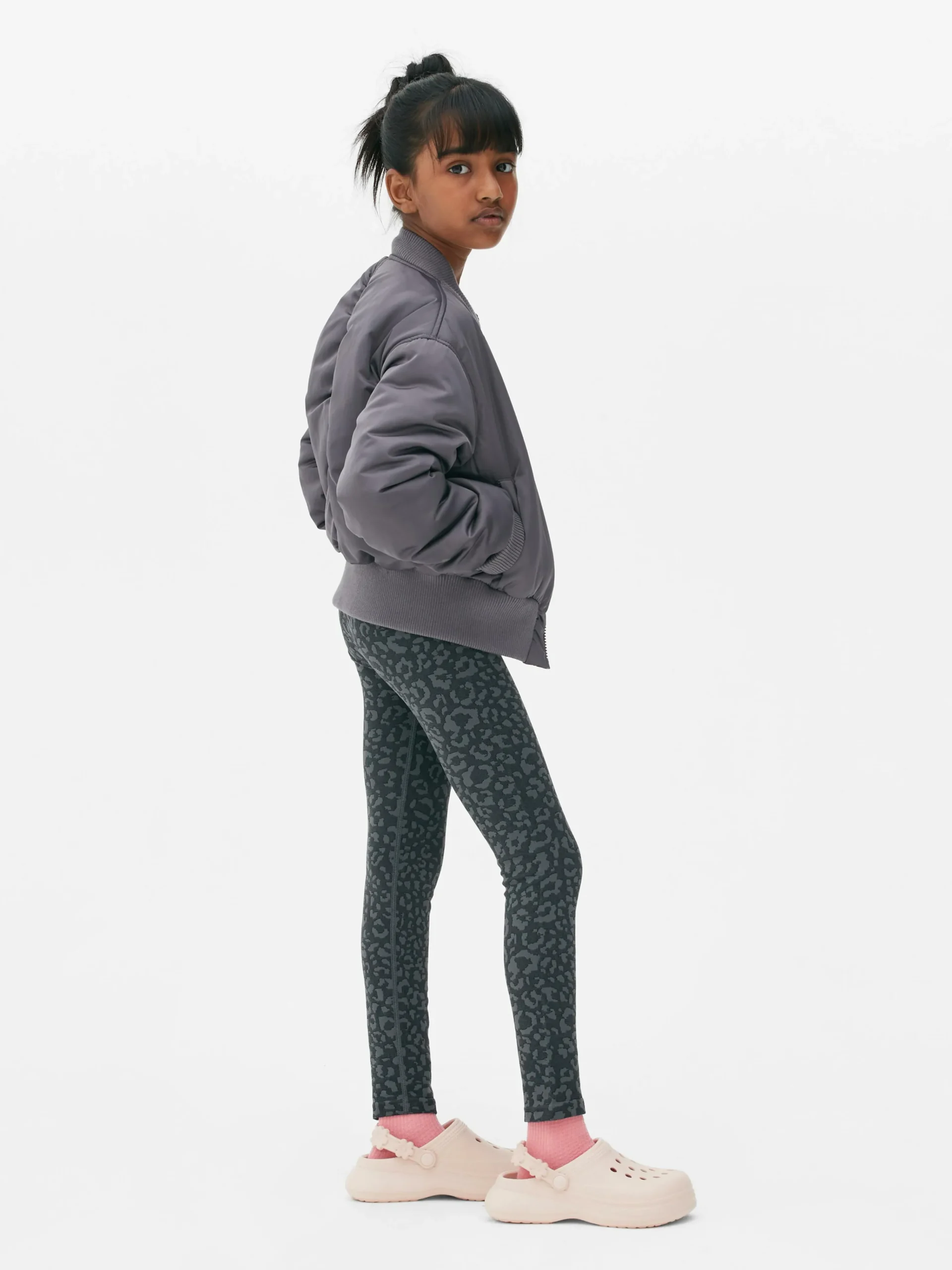 Discount Leggings Mit Leopardenmuster Kinder Jogginghosen