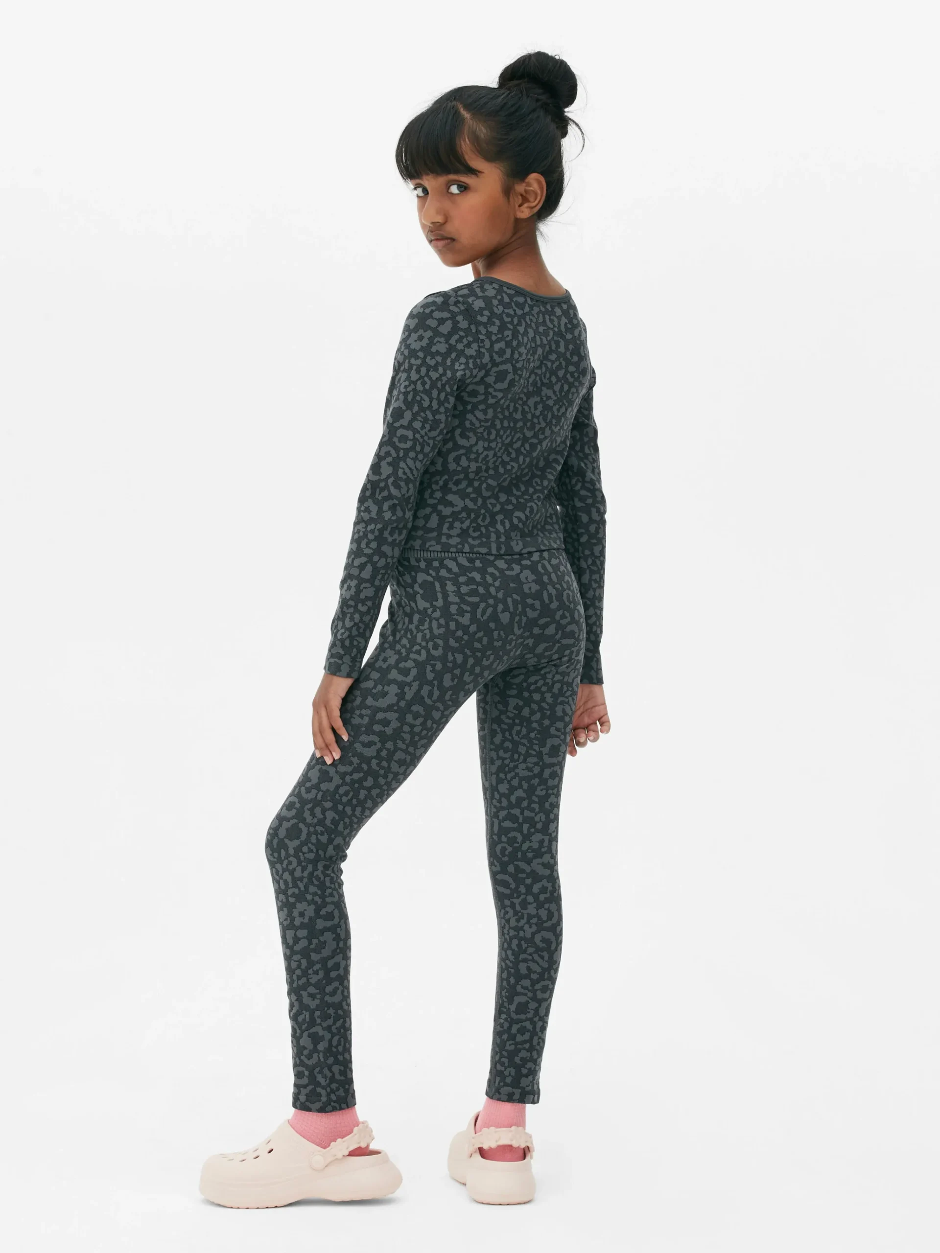 Discount Leggings Mit Leopardenmuster Kinder Jogginghosen